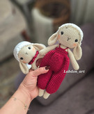 عروسک دستبافت سیسمونی موچی