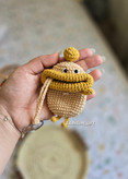 کاور کلید بافتنی آقای خنده دار